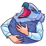 Birds With Arms sticker pack