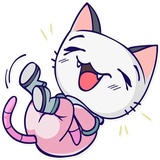 Astro Kitty sticker pack