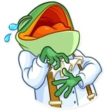 Banker Frog sticker pack