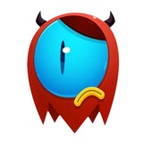 Blue Ghost sticker pack