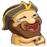 Captain Jack sticker pack