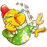 Chicken Chuu sticker pack