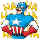 60's Captain America sticker pack