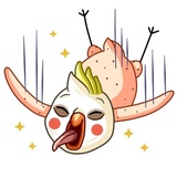 Cockatoo sticker pack