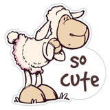 Cute Sheep sticker pack