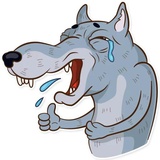 Dear Wolf sticker pack