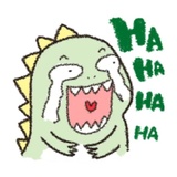 Dinosaur Andre sticker pack