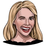 Emma Roberts sticker pack