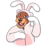 Easter Bear sticker pack