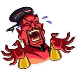 Evil Genie sticker pack
