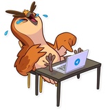 Freelance Owl sticker pack