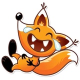 Ticky the Fox sticker pack