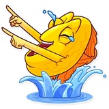 Gold Fish sticker pack