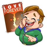I Hate Valentine's Day! sticker pack