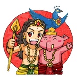 Kartikeya & Ganesha sticker pack