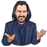 Keanu Reeves sticker pack