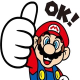Talking Super mario sticker pack