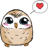 A Little cute OWL sticker pack