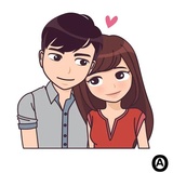You & Me sticker pack