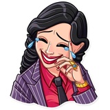 Mafia Girl sticker pack