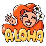 Mia's Vacation sticker pack