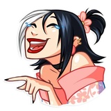 Modern Geisha sticker pack