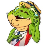 Mr. Ribbit sticker pack