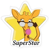 Nice Giraffico sticker pack