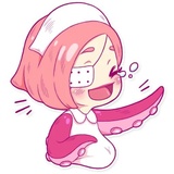 Nurse Octopia sticker pack