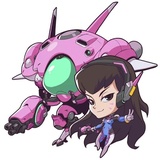 Overwatch Cute sticker pack