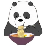 Panda (Bare Bears) sticker pack