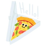 Pizza sticker pack