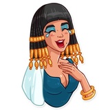 Cleopatra sticker pack