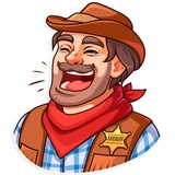 Sheriff Adam sticker pack