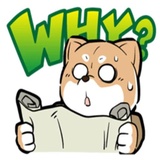 Shiba-dog The Brave sticker pack
