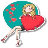 TargetGirl sticker pack
