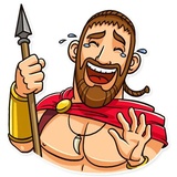 This is Sparta! sticker pack