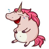 Stella the Unicorn sticker pack