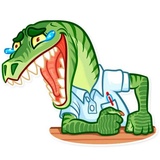 Velociraptor sticker pack