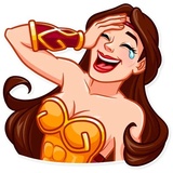 Warrior Queen sticker pack