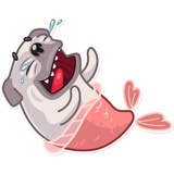 Water Pug sticker pack