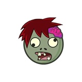 Zombie Emoji sticker pack