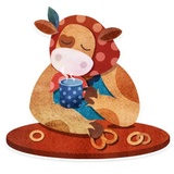 Cow Marfa sticker pack