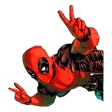 Deadpool Ft Lady sticker pack