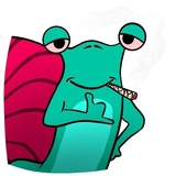 Lazy Snail sticker pack