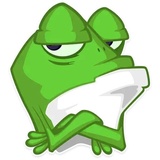 Mr. Green Frogo sticker pack