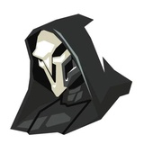 Overwatch Reaper Spray sticker pack