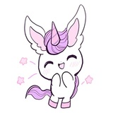 Young Unicorn sticker pack