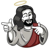 Jesus sticker pack