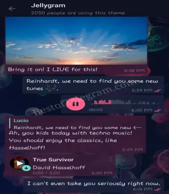 Jellygram preview